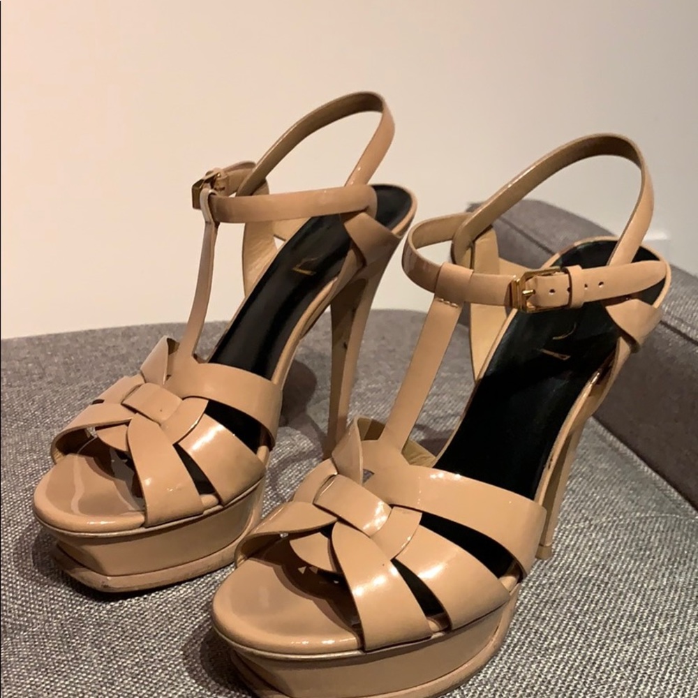 YSL sandals TRIBUTE beige 38,5